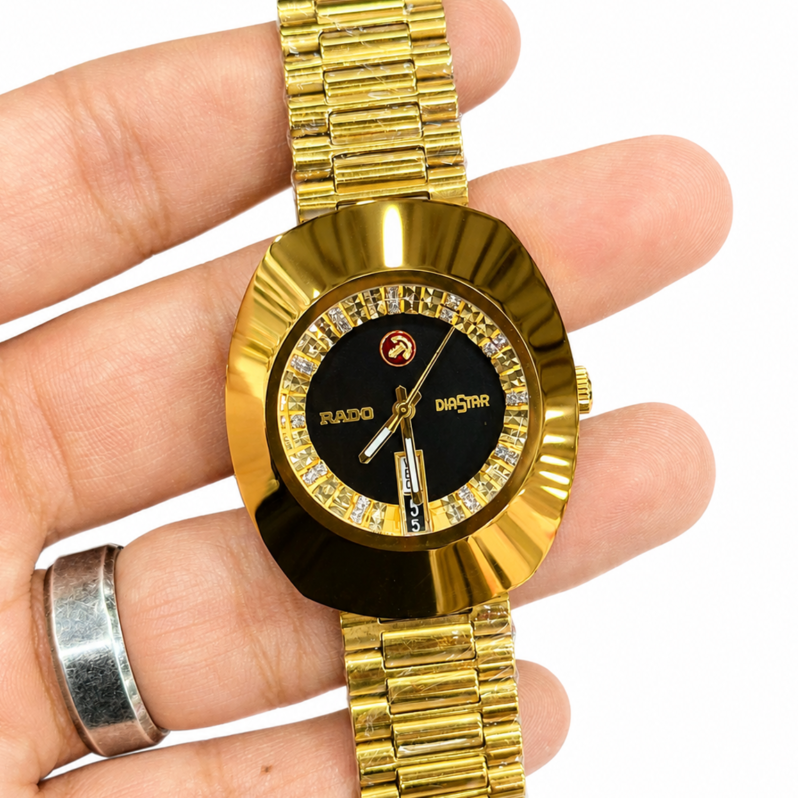 Luxury Gold Rado Diastar Style Men’s Watch
