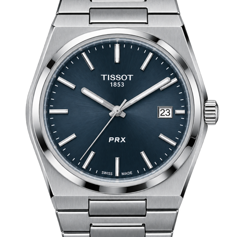 Tissot PRX 40mm Blue Dial Stainless Steel Watch